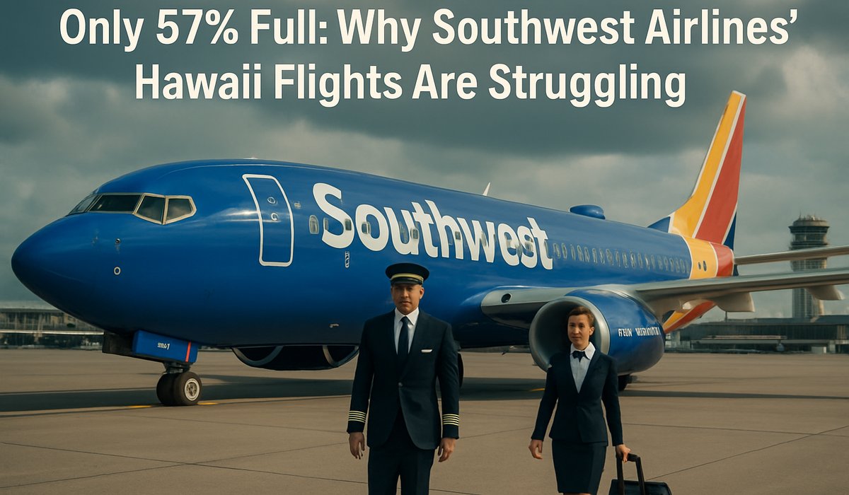 Southwest Airlines' Intra-Hawaii Routes Face Capacity Crisis as Load Factors Plummet to 57%