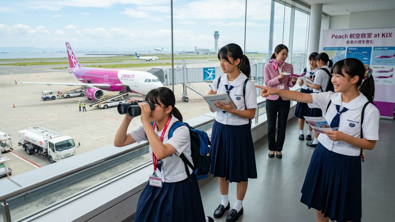 Breaking Airline News: Peach Aviation Deploys Massive Educational Protocol at Kansai Airport to Train Students Against Travel Chaos