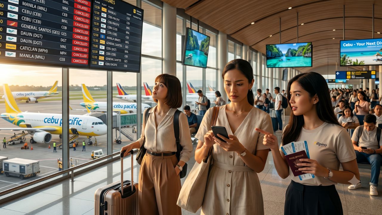 Breaking Airline News: Severe Travel Chaos Paralyzes Philippines Tourism as 30 Flight Cancellations Decimate Manila, Cebu, and General Santos