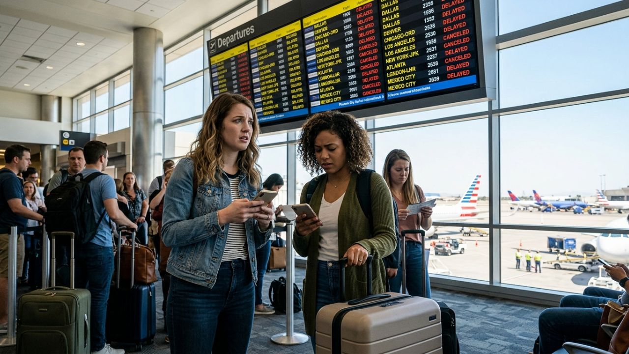 Phoenix Sky Harbor Devastated by 243 Delays and 14 Flight Cancellations as Severe Travel Chaos Strands American Airlines and Southwest Passengers: Airline News