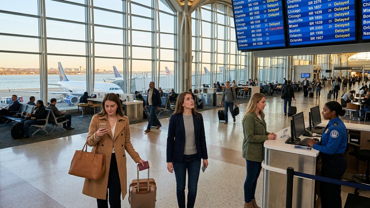 US Aviation Alert: Reagan National Airport Reeling from 300+ Flight Delays as Delta, Southwest, and PSA Airlines Navigate Severe Travel Chaos Across North America