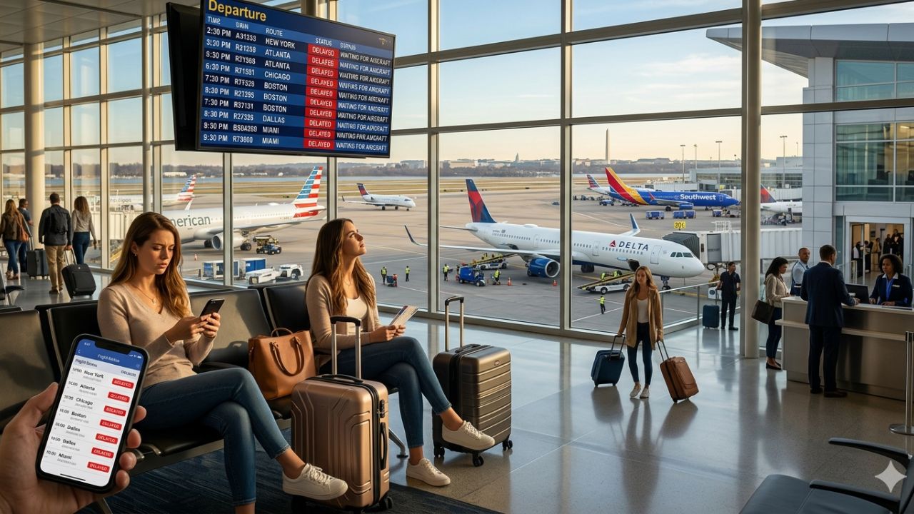 Breaking Airline News: Severe Travel Chaos Paralyzes Washington Reagan National Airport as American Airlines and Delta Suffer Massive Flight Cancellations