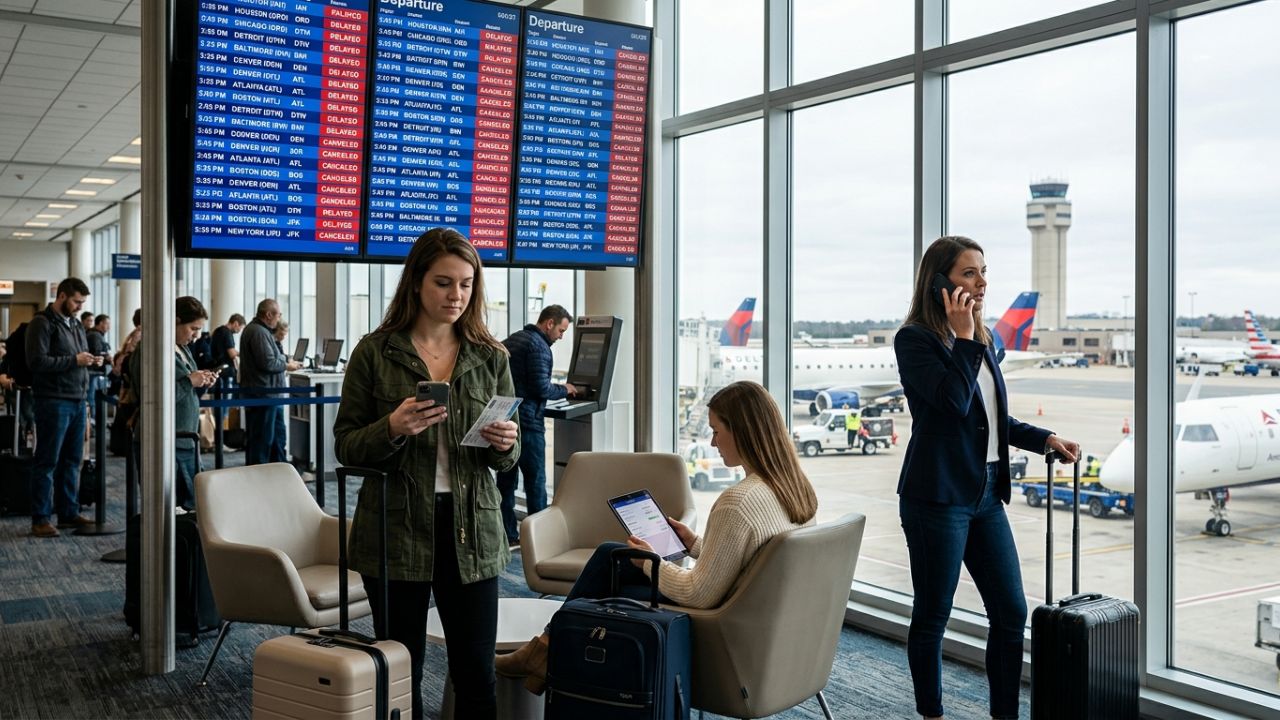 Richmond Aviation Meltdown Sparks Travel Chaos as Delta, Republic, and American Suffer 9 Flight Cancellations