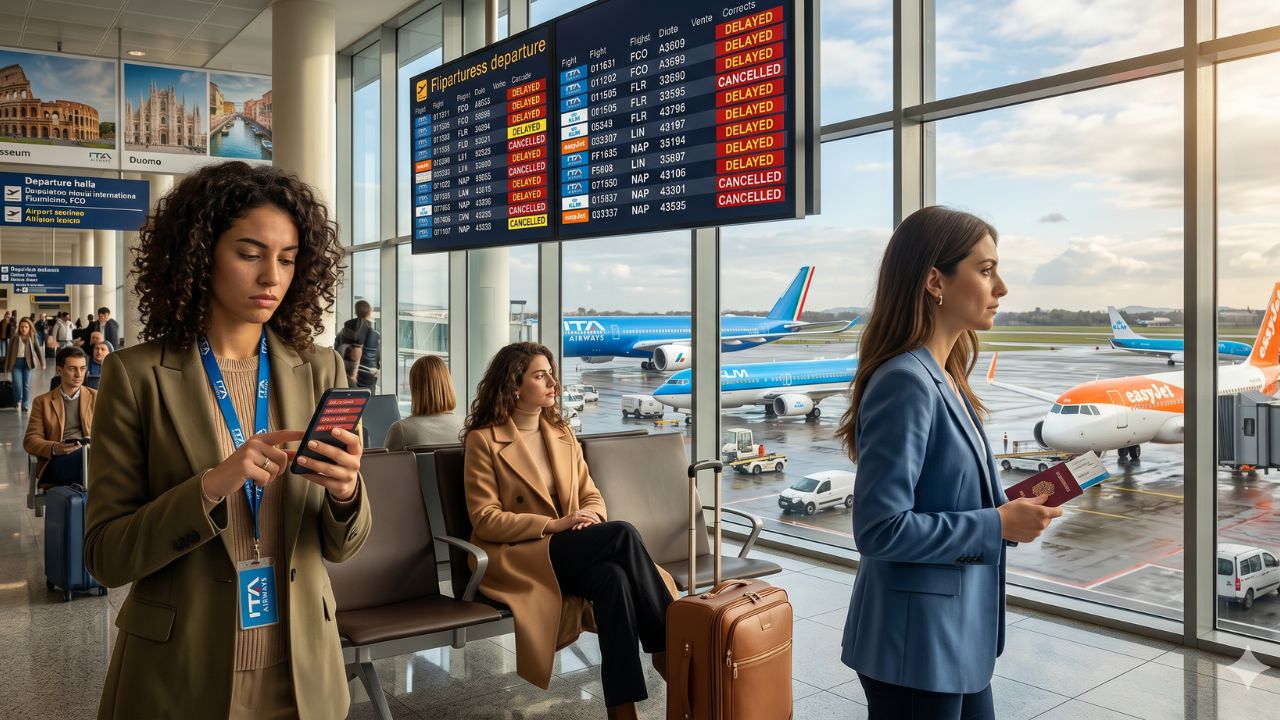 Breaking Airline News: Severe Travel Chaos Paralyzes Rome as 266 Flight Delays and Groundings Devastate Leonardo da Vinci International Airport
