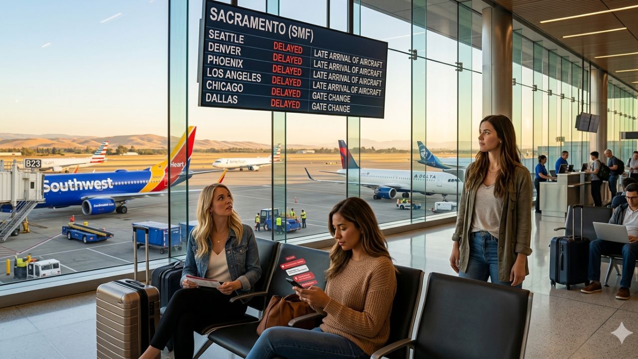 Breaking Airline News: Severe Travel Chaos Strikes Sacramento International Airport as Southwest and American Suffer Sudden Flight Cancellations