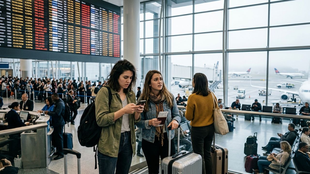 Aviation Updates: San Francisco International Airport Hit by Massive Travel Chaos as 213 Flight Delays and 3 Cancellations Strand Passengers on United Airlines, Alaska Airlines, Delta, American Airlines Routes to Los Angeles, New York, Chicago, London, Tokyo and Singapore