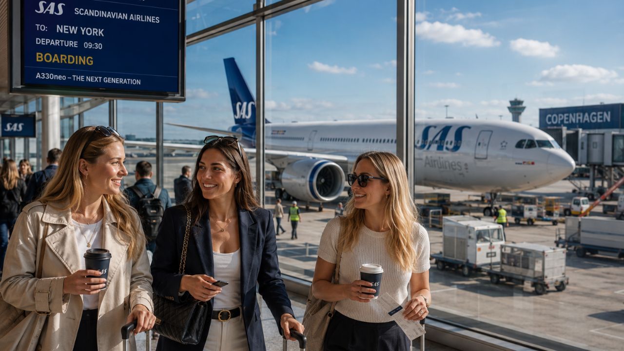 SAS Airbus order Copenhagen travel chaos