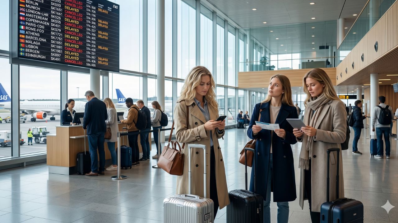 Breaking Airline News: Terrifying SAS Flight Cancellations Trigger Massive Stockholm Paralyzation and Severe Travel Chaos