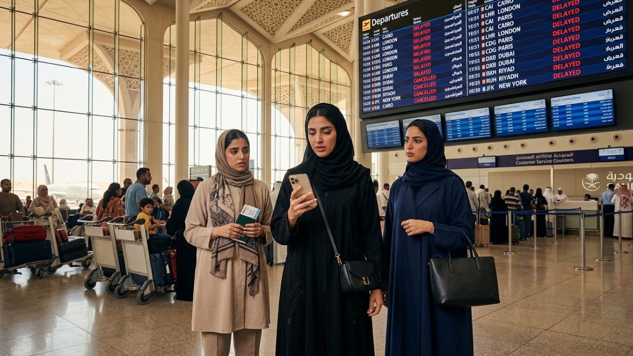 Travel Chaos Sweeps Saudi Arabia: 89 Delays and 7 Cancellations Cripple Jeddah and Riyadh Airports