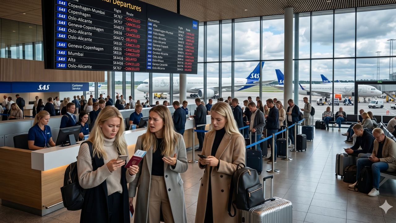 Breaking Airline News: Scandinavian Airlines Violently Cancels 6 Flights and Delays 36, Forcing Massive Passenger Rebooking to Bypass Terrifying European Travel Chaos