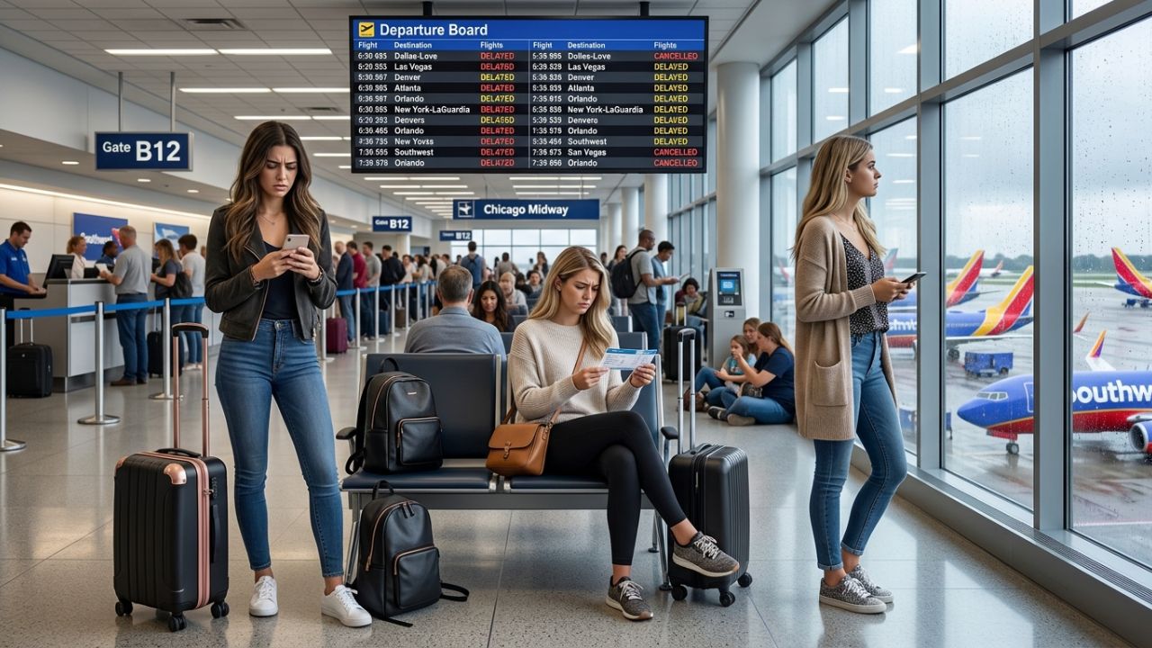 Breaking Airline News: Hits Chicago Midway as Southwest Airlines Triggers 172 Flight Disruptions