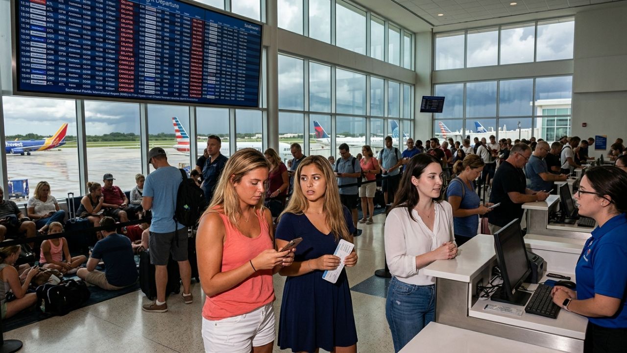 Breaking Airline News: Severe Travel Chaos Paralyzes Southwest Florida International Airport as Flight Cancellations Surge