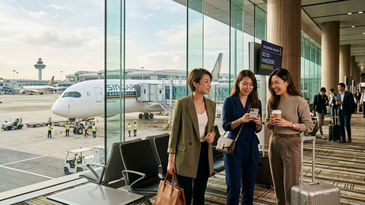 Singapore Airlines Defeats Asian Travel Chaos With Massive Expansion: Launches Daily Airbus A350 Service to Hangzhou as China Aviation Recovers