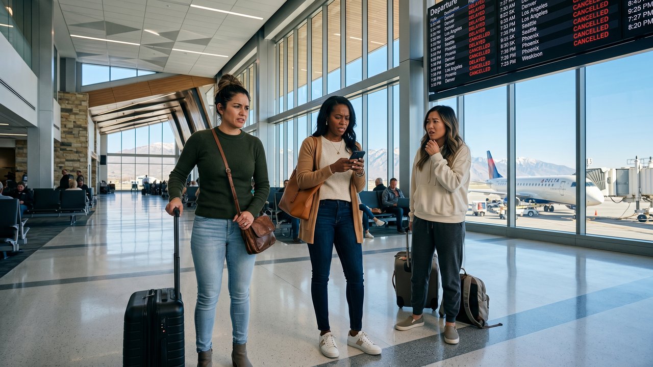 Delta Connection Flight Forced to Return to Salt Lake City Shortly After Departure