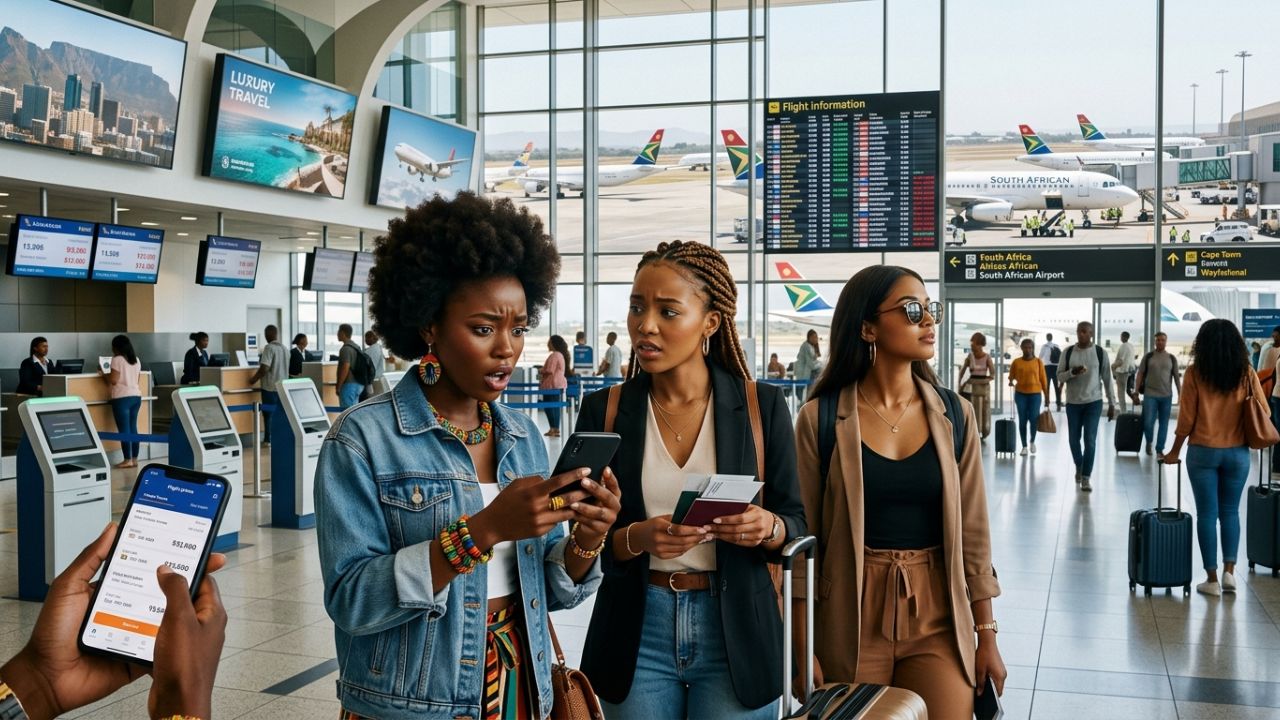 South Africa hidden flight fees and travel chaos