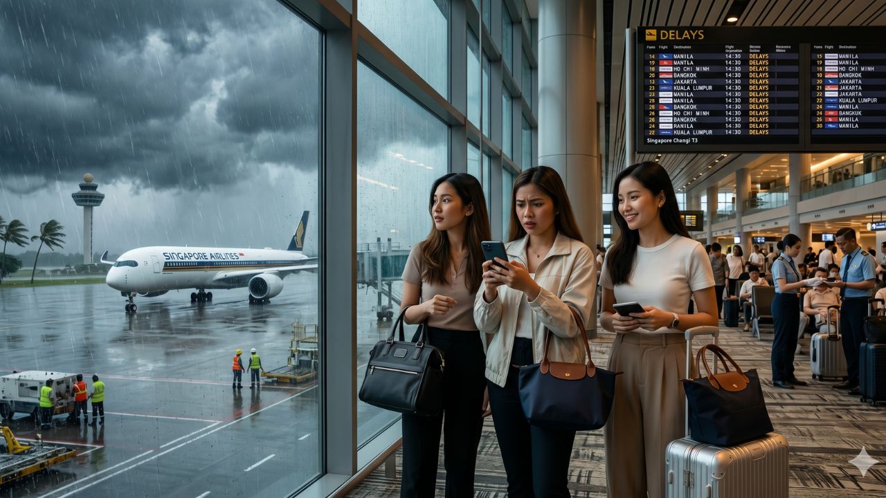 Monsoon Travel Chaos: Terrifying Aviation Disruption Strikes Philippines, Indonesia, and Southeast Asia as Airlines Cancel 208 Flights