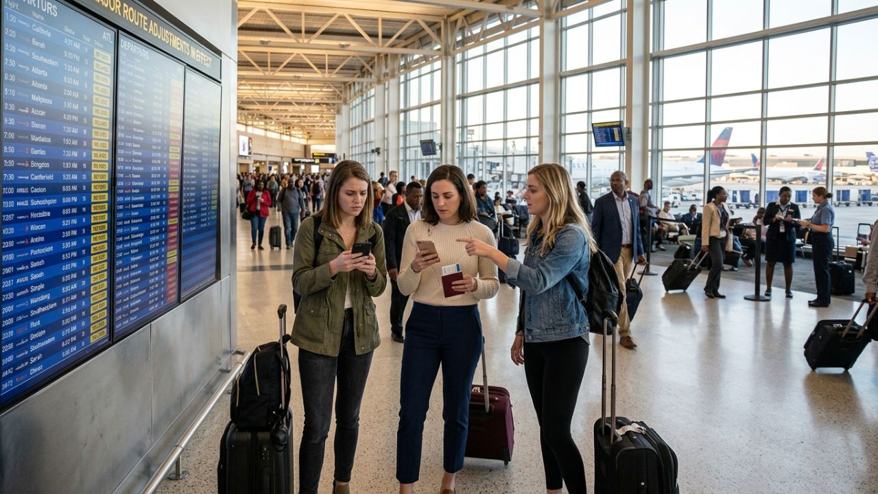 Southwest Airlines Atlanta route cuts aviation updates travel chaos