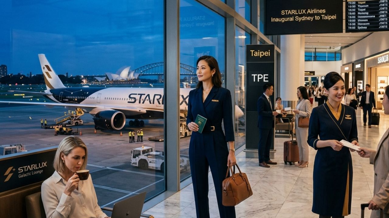 Bypassing Transpacific Travel Chaos: Starlux Airlines Deploys Flagship A350-1000 on New Taipei-Sydney Route to Defeat Regional Flight Cancellations