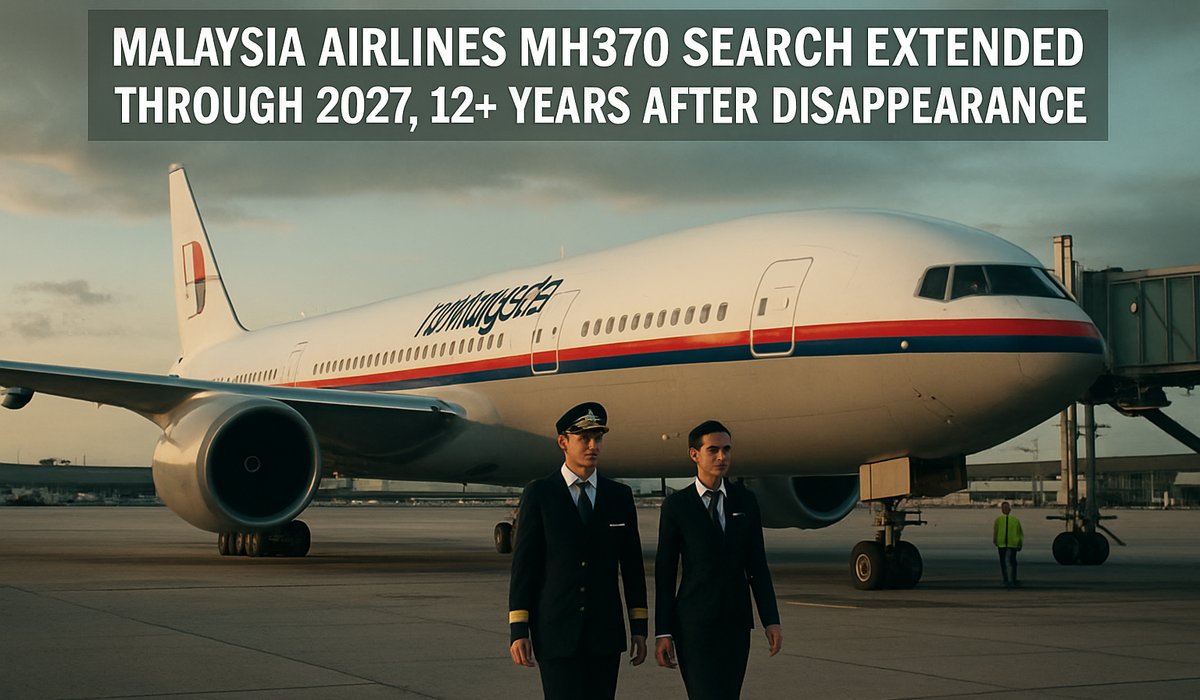 Malaysia Airlines MH370 Search Extended to 2027: Over a Decade Later, Aviation's Greatest Mystery Remains Unsolved