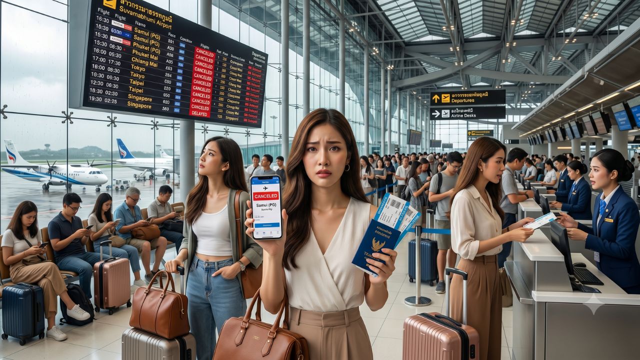 Breaking Airline News: Severe Travel Chaos Erupts as 27 Flight Cancellations Paralyze Suvarnabhumi and Samui Airports in Massive Thai Tourism Nightmare