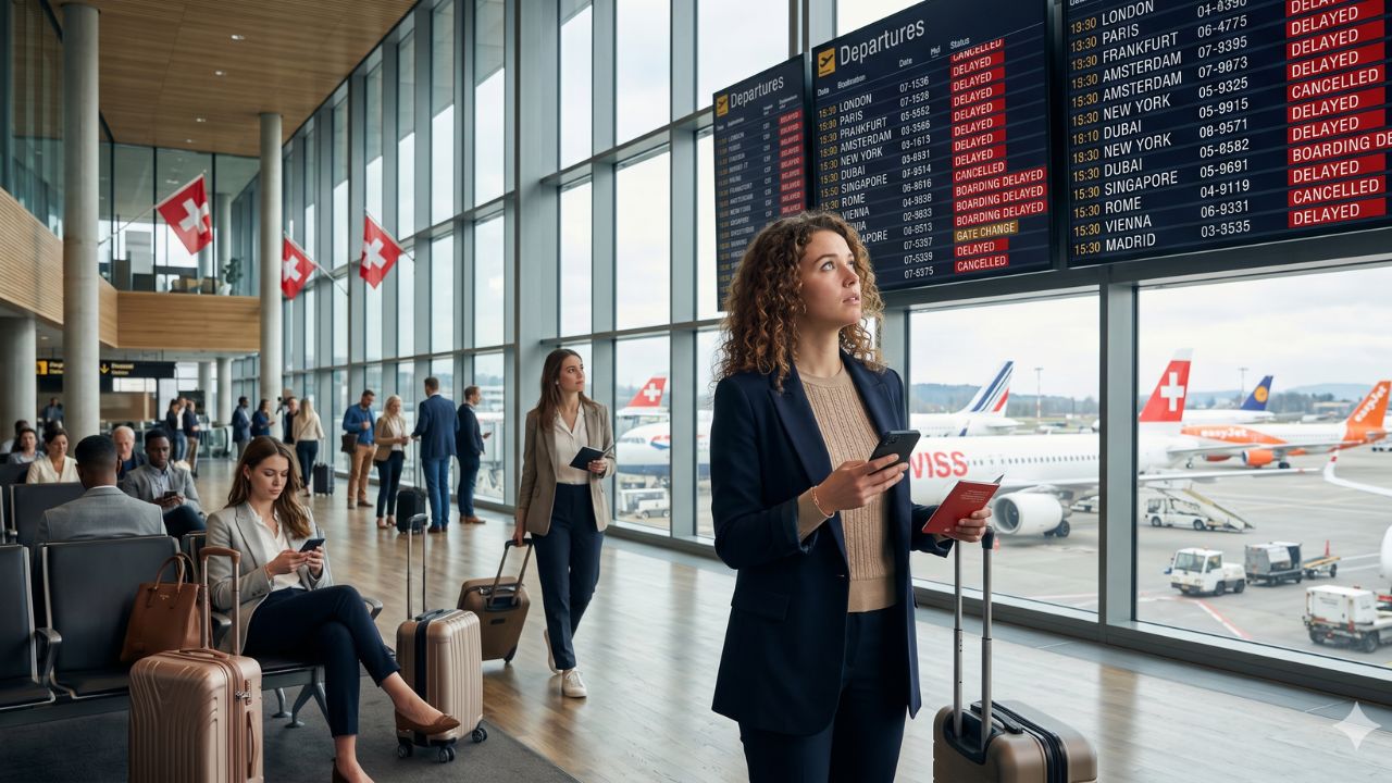 Breaking Airline News: Severe Travel Chaos Paralyzes Switzerland as Zurich and Geneva Airports Suffer Massive Flight Cancellations