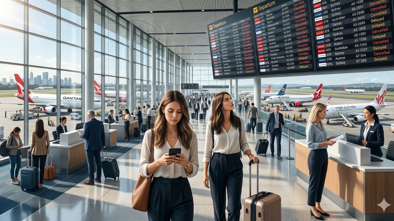 Breaking Airline News: Severe Travel Chaos Strikes Sydney and Perth Airports as Qantas and Jetstar Suffer 24 Terrifying Flight Cancellations