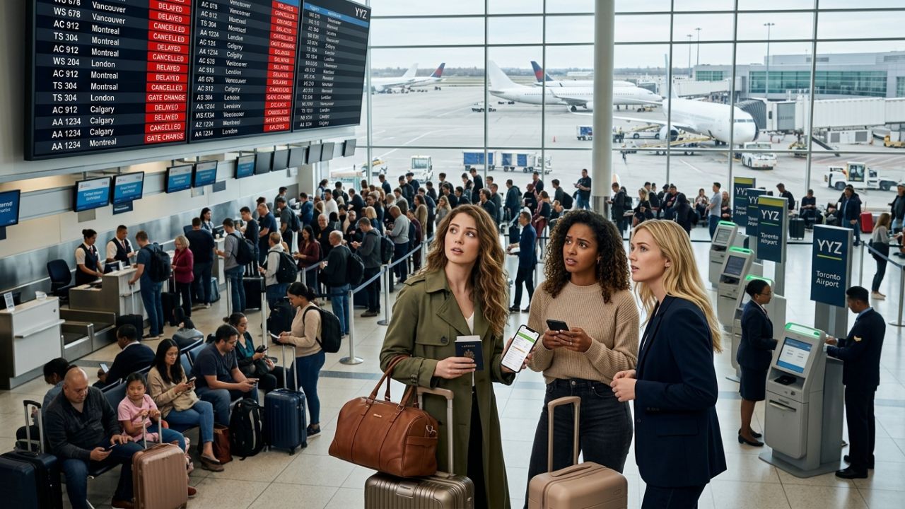 Aviation Updates: Massive Travel Chaos Strikes Toronto Pearson as Air Canada, WestJet, and Delta Face 141 Flight Disruptions