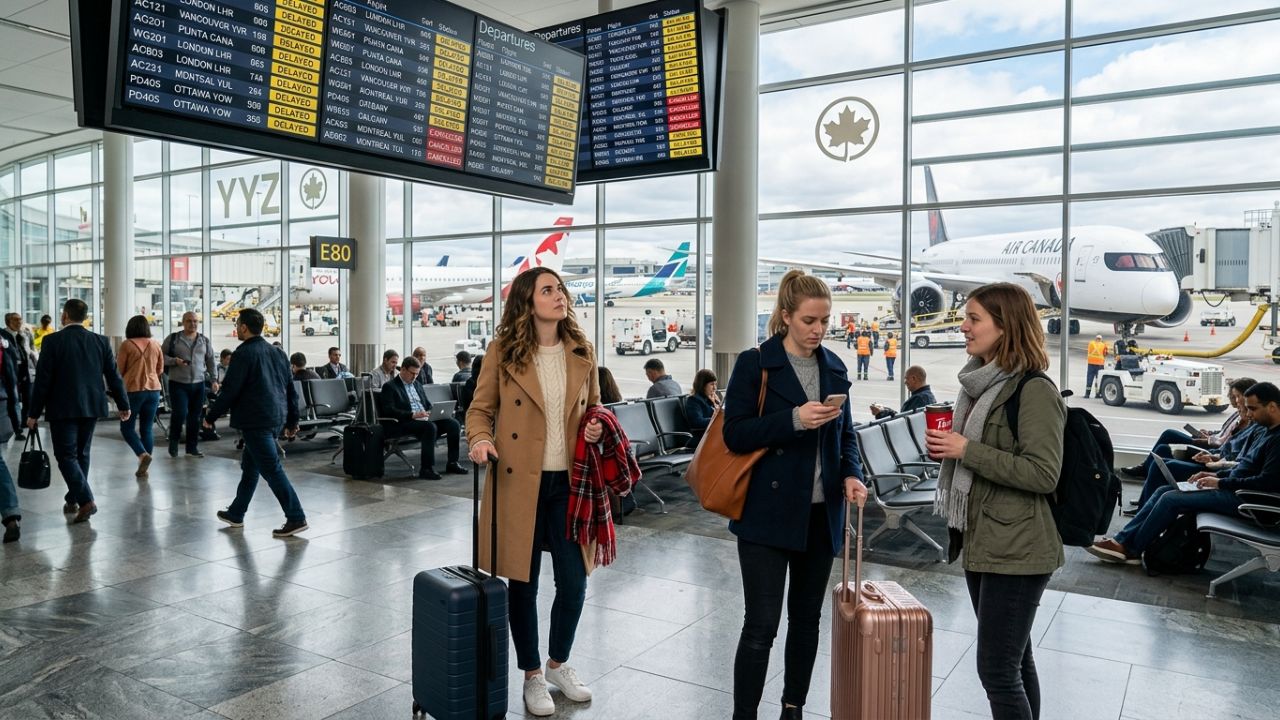 Aviation Updates: Massive Travel Chaos Paralyzes Toronto Pearson Airport as Air Canada and Air France Log 16 Flight Cancellations