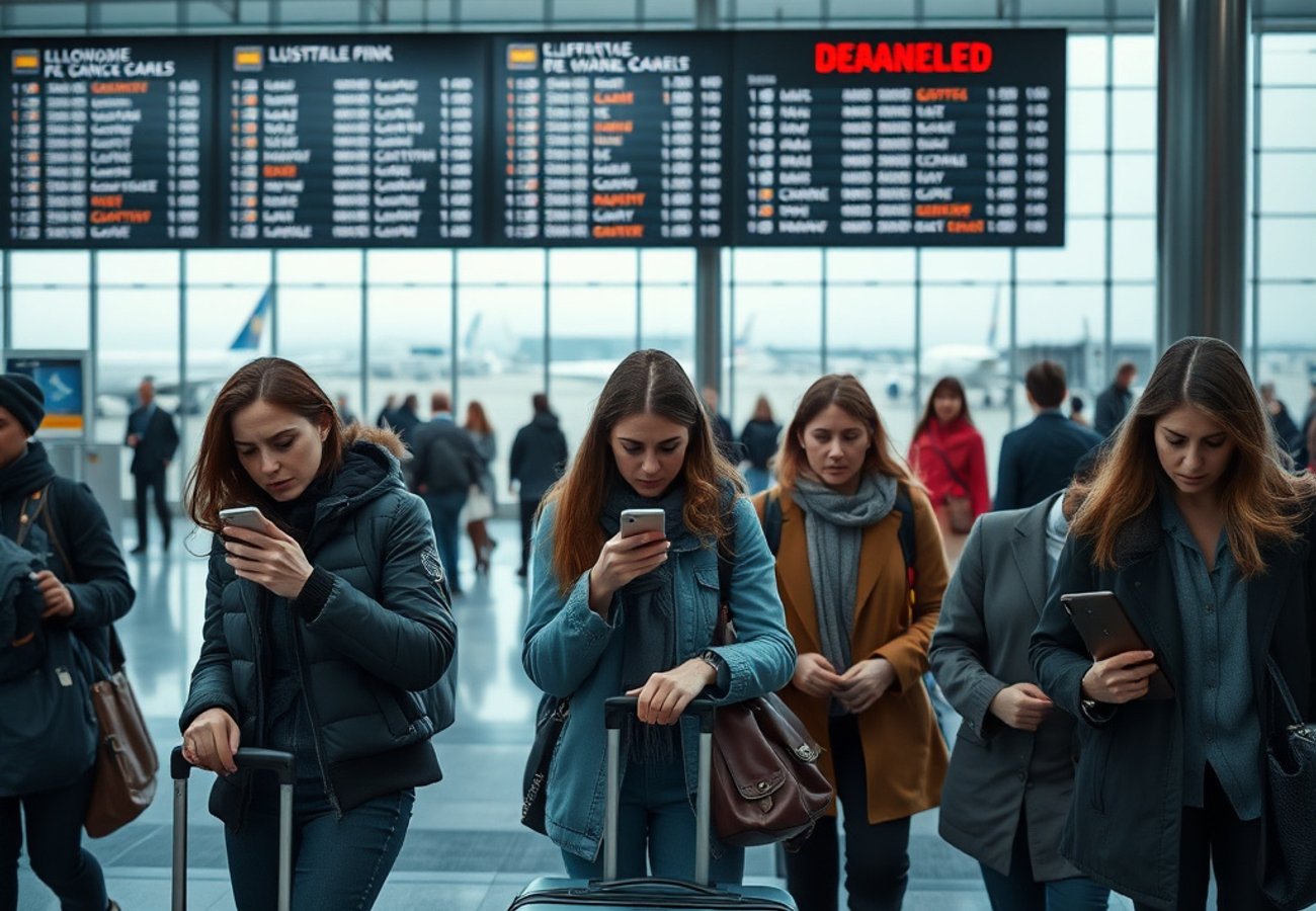 Travel Chaos Intensifies as Lufthansa, easyJet, KLM, British Airways, Air France and Transavia France Report 113 Cancellations and 484 Delays Across United Kingdom, France, Netherlands, Germany and Wider European Air Network, Triggering Widespread Disruption, Flight Backlogs and Passenger Stranding Across Major Hubs
