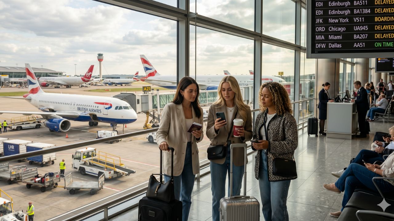 Breaking Airline News: Terrifying UK Flight Cancellations Trigger Massive Paralyzation and Severe Travel Chaos in London and Edinburgh