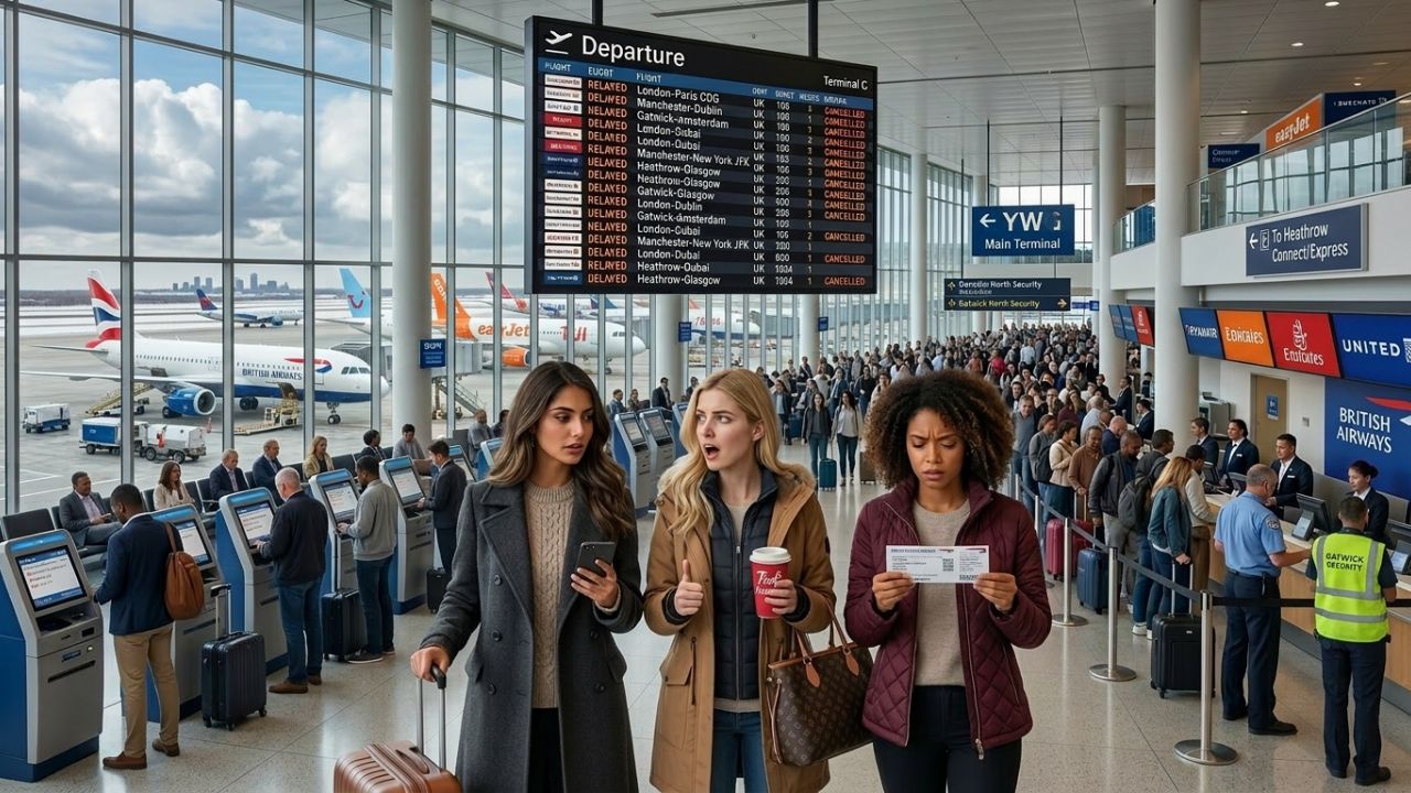 Aviation Updates: Massive UK Travel Chaos Strands Thousands as easyJet and British Airways Cancel 21 Flights and Suffer 432 Delays