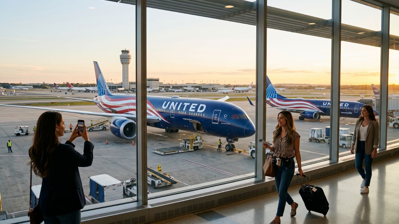 United Airlines Deploys Massive 'Stars and Stripes' America250 Livery Across Boeing 787 and 737 Fleets, Igniting Global Aviation Branding War: Latest Airline News