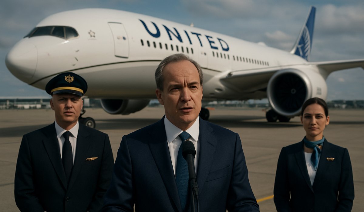 United Airlines CEO Challenges Rolls-Royce Competitive Position Over A350 Engine Selection