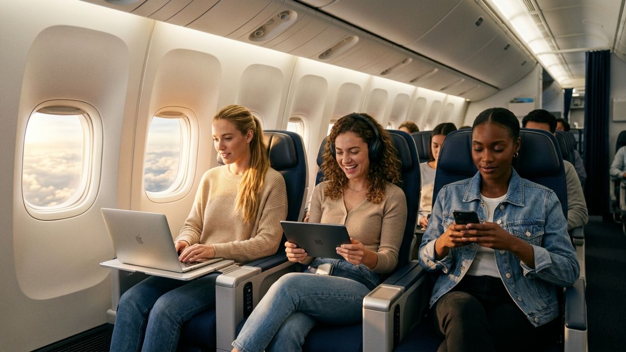 United Airlines Starlink deployment travel chaos aviation updates