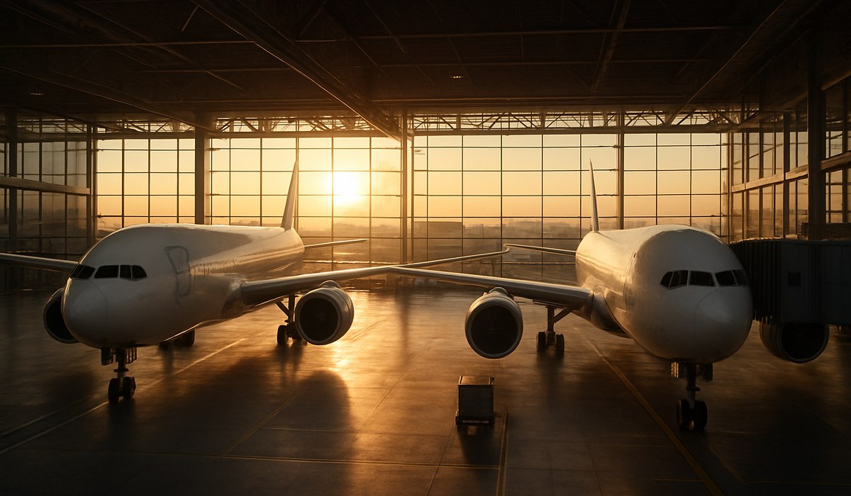 United Airlines and American Airlines aircraft at airport gates, 2026 consolidation discussion