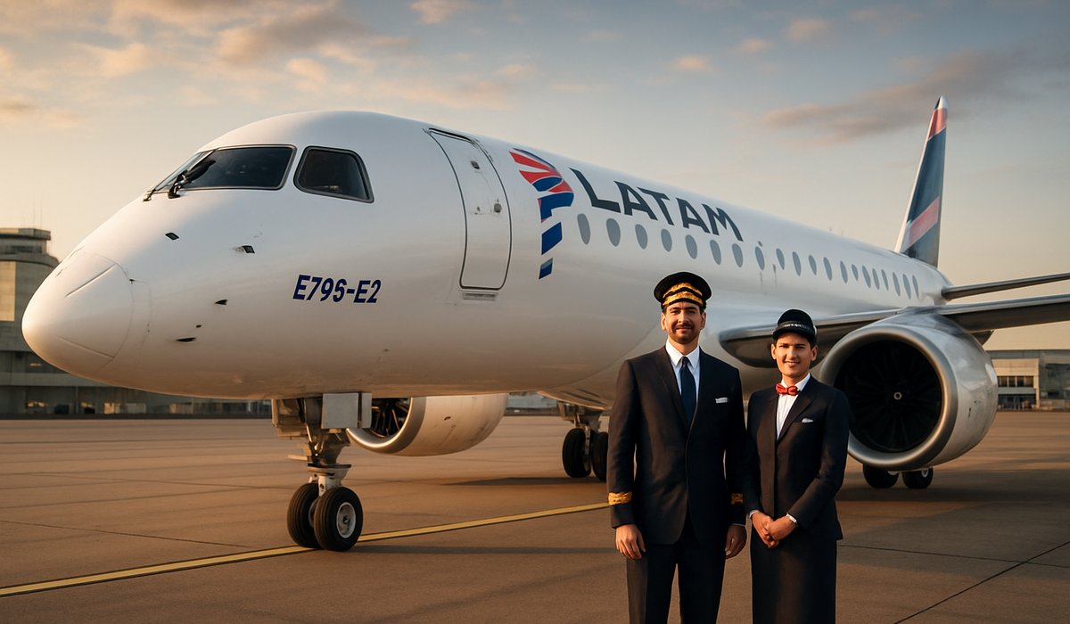 LATAM Airlines Takes Delivery of First Embraer E195-E2, Signaling Major Regional Expansion Push Across Latin America