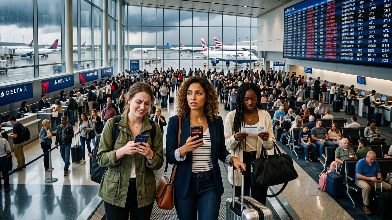 Bypassing Travel Chaos: Massive US Flight Cancellations Paralyze DFW, Atlanta, and Chicago as 742 Delays Trigger System-Wide Gridlock: Airline News