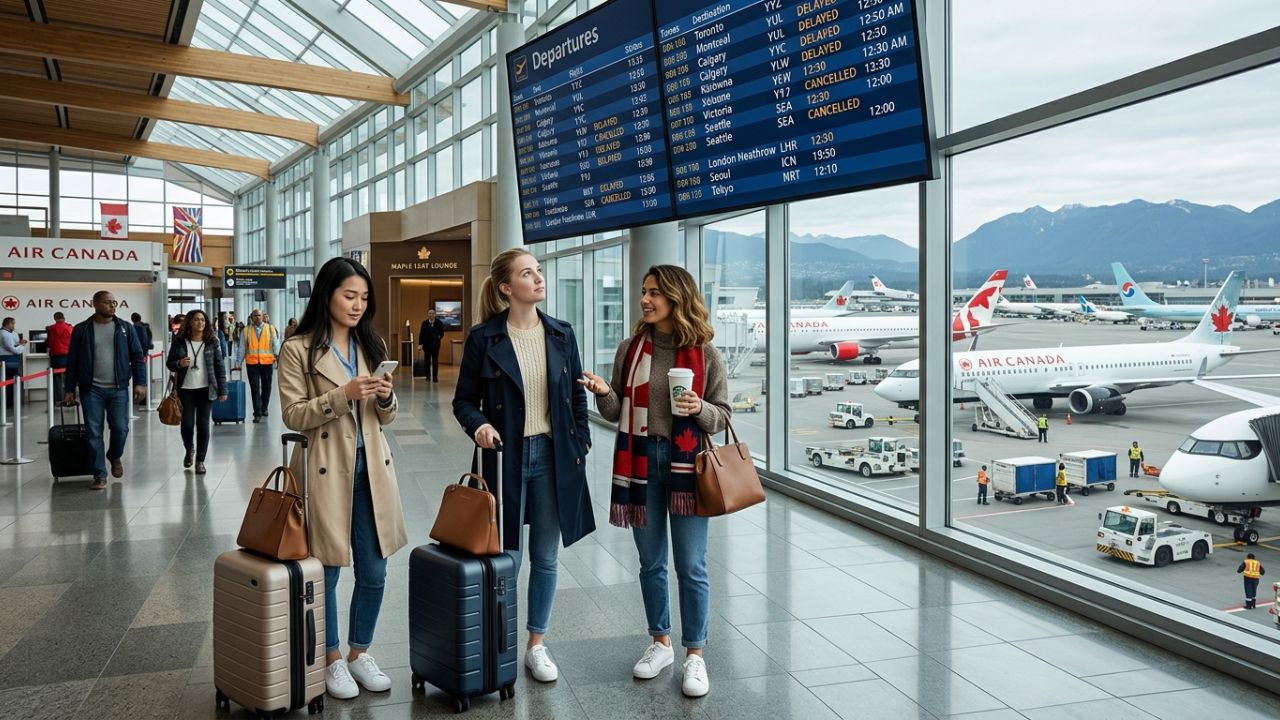 Aviation Updates: Severe Travel Chaos Cripples Vancouver International Airport as 18 Flights Cancelled and 111 Delayed