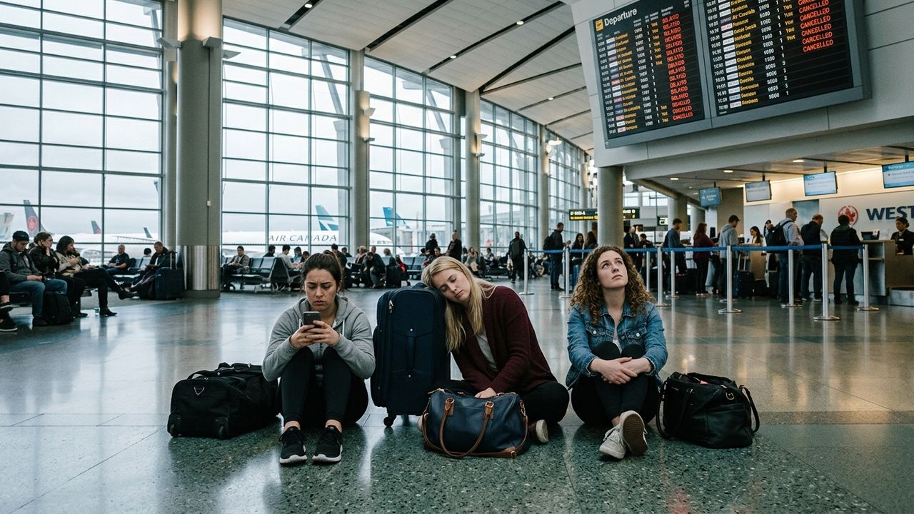 Vancouver International Airport Faces 117 Delays and 8 Total Cancellations as Air Canada, Jazz, WestJet, and Lufthansa Operations Face Transatlantic, Transborder, and Regional Network Stalls Impacting Canada, the United States, Europe and Asia Pacific