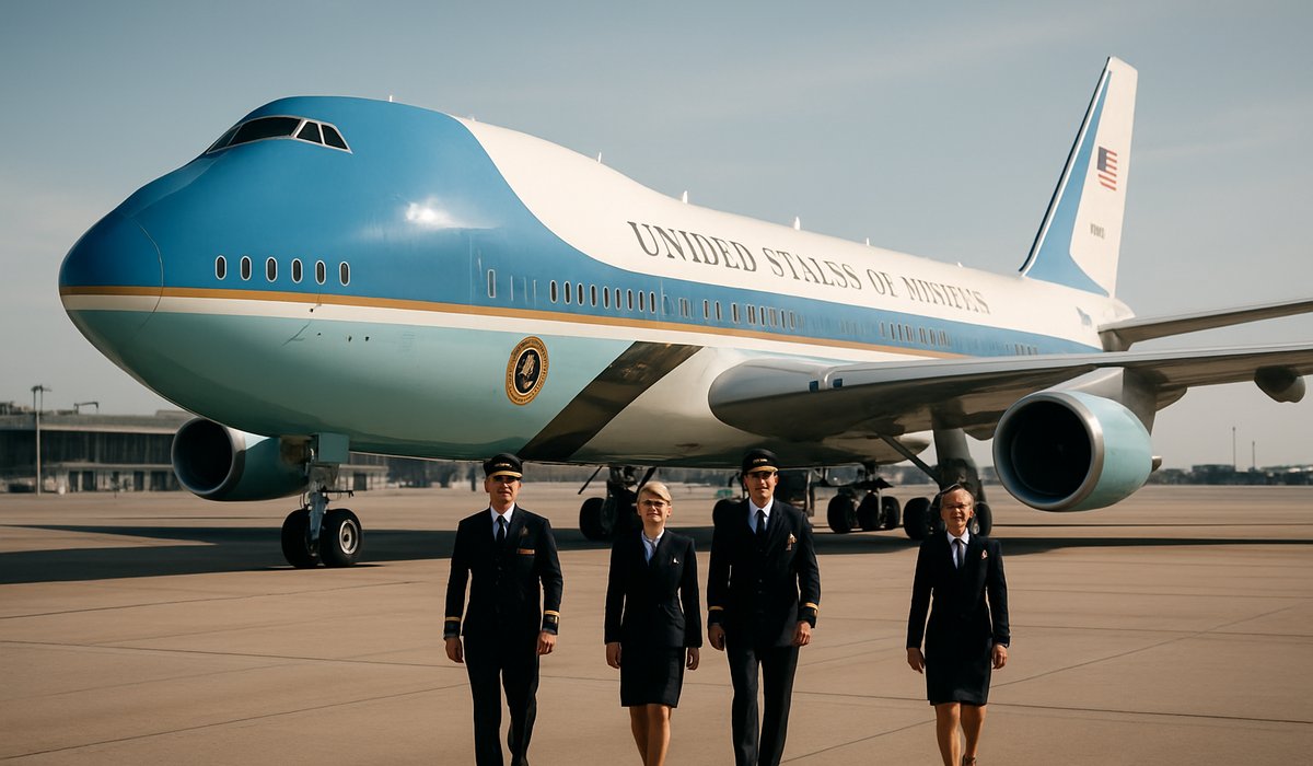 New Boeing 747-8 Takes Flight as Interim Presidential Aircraft, Marking Historic Transition for Air Force One Fleet