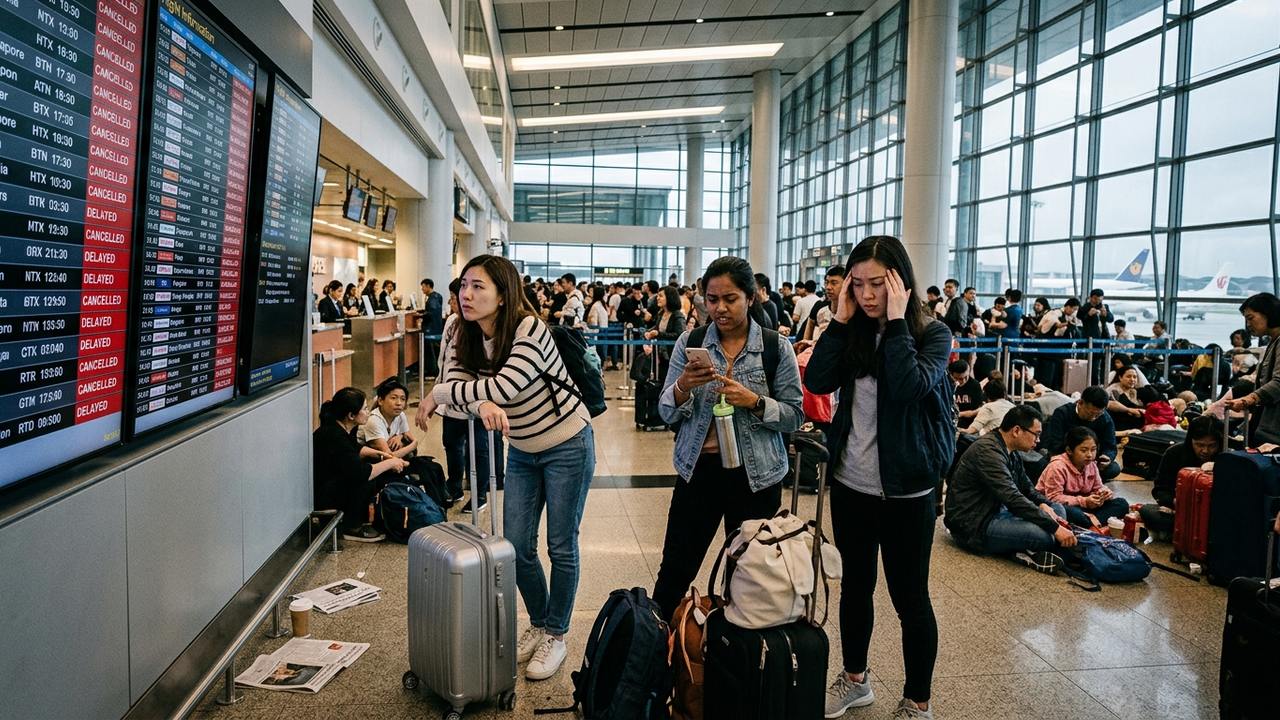 Flights Cancelled Around Asia as Japan, India, Malaysia, Thailand, UAE Cancel 136 and Delay 5,846 Flights Impacting Japan Airlines, China Southern, ANA Wings, IndiGo, Batik, Lao, Emirates and More Airlines at Tokyo, New Delhi, Kuala Lumpur, Bangkok, Dubai and Others