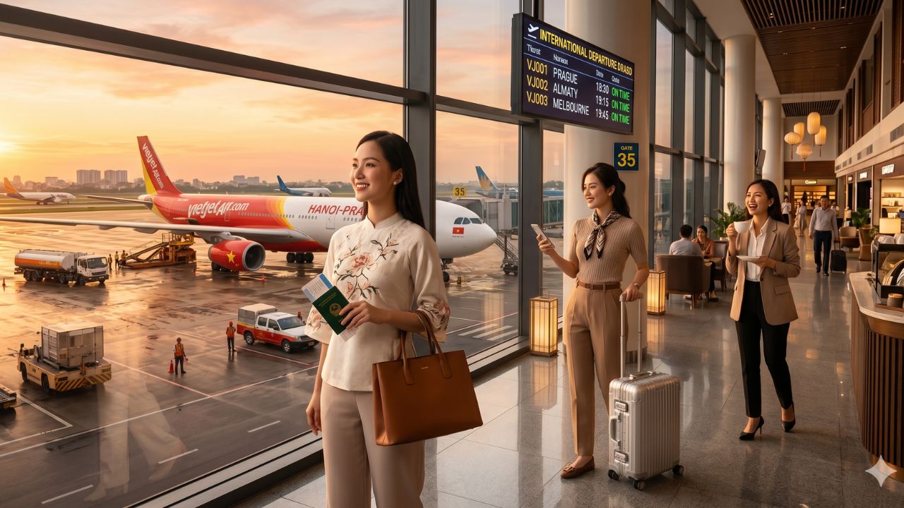 Bypassing European Travel Chaos: Vietjet Launches Massive Direct Hanoi to Prague Flights to Rescue Central European Connections