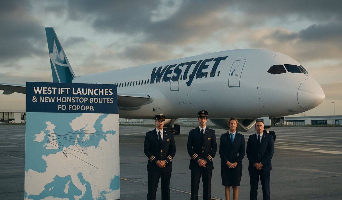 WestJet Expands European Network with Eight New Transatlantic Routes, Signaling Robust Recovery in Long-Haul Travel Demand