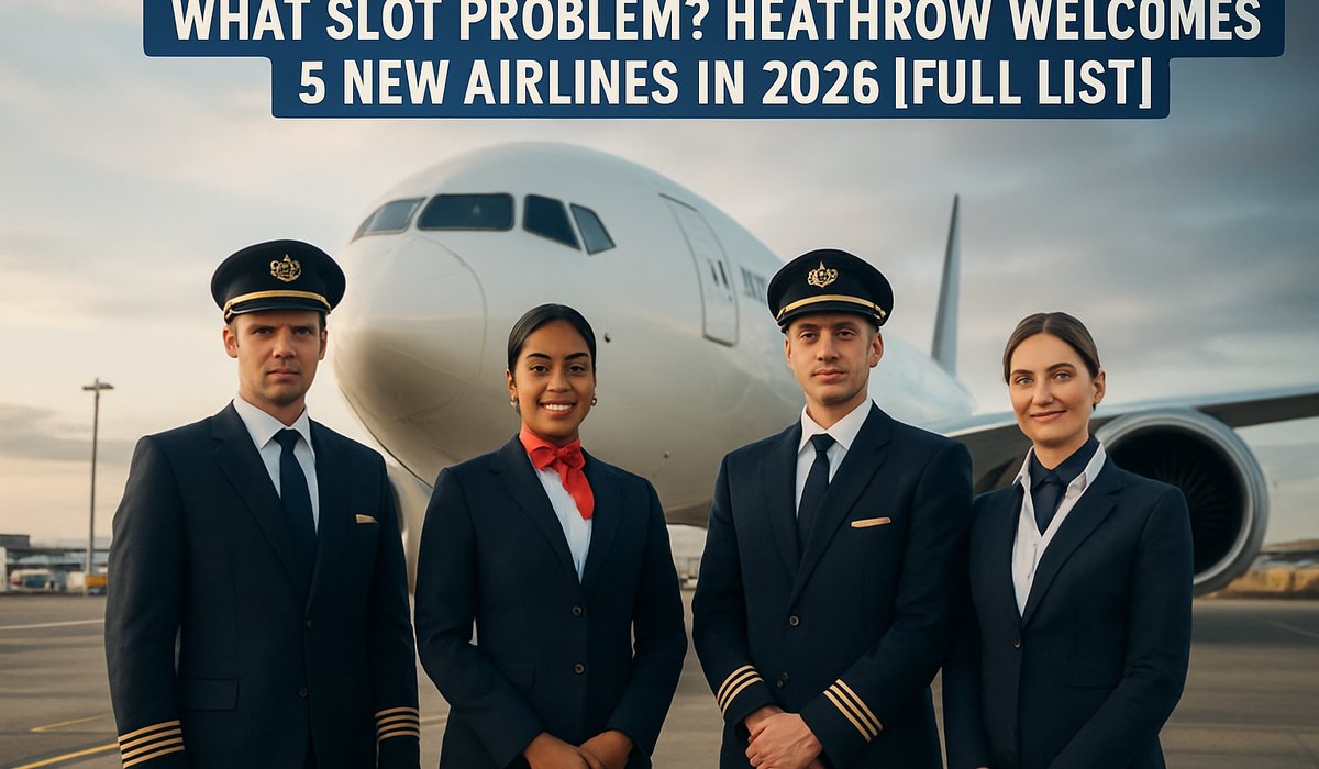 Heathrow Airport Breaks Capacity Constraints With Five New Airline Launches in 2026 Expansion Push