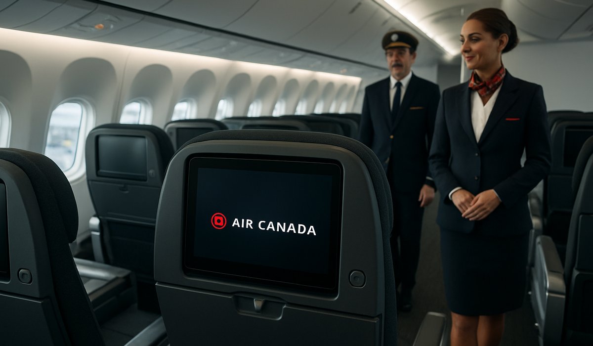 Air Canada's 16-Inch Premium Economy Screens Reshape In-Flight Entertainment Standards Across Global Airlines