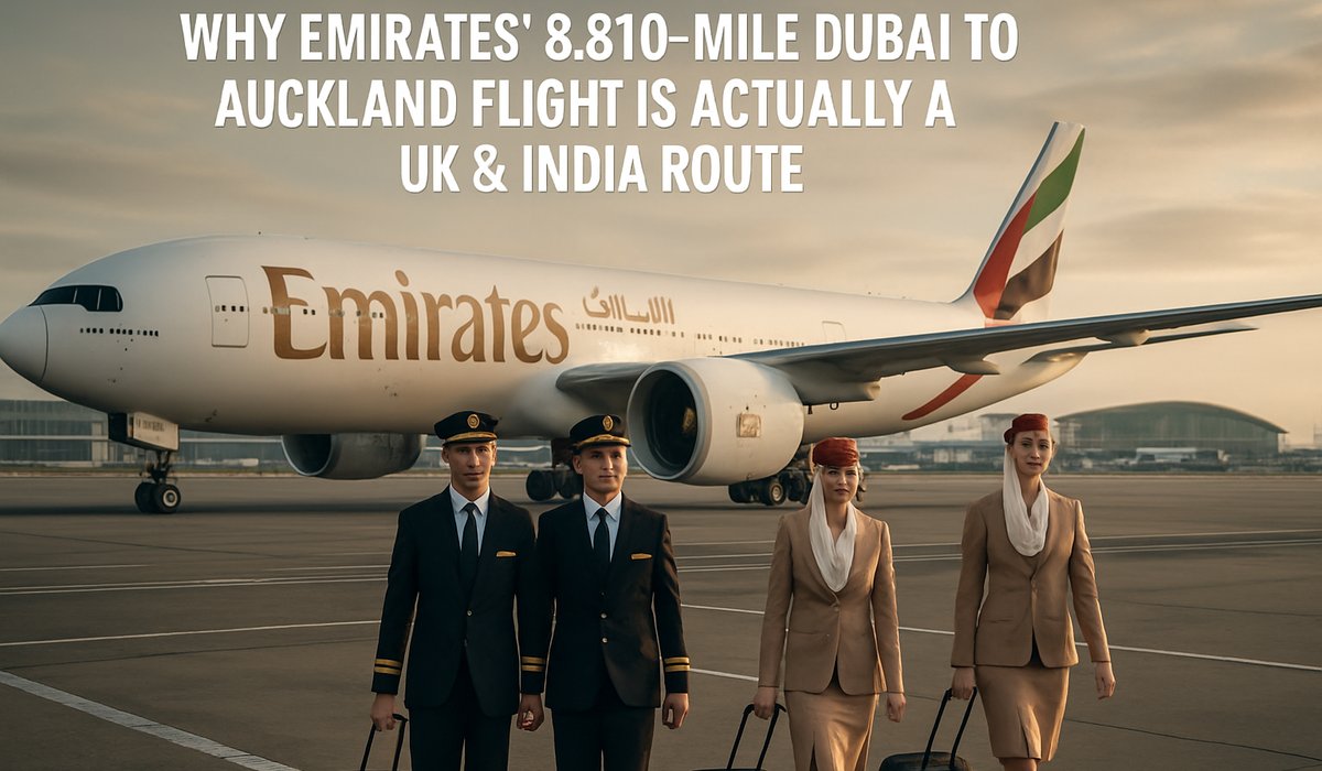 Emirates' Strategic Route Architecture: How a Dubai-Auckland Flight Masks Deeper UK and India Market Dominance