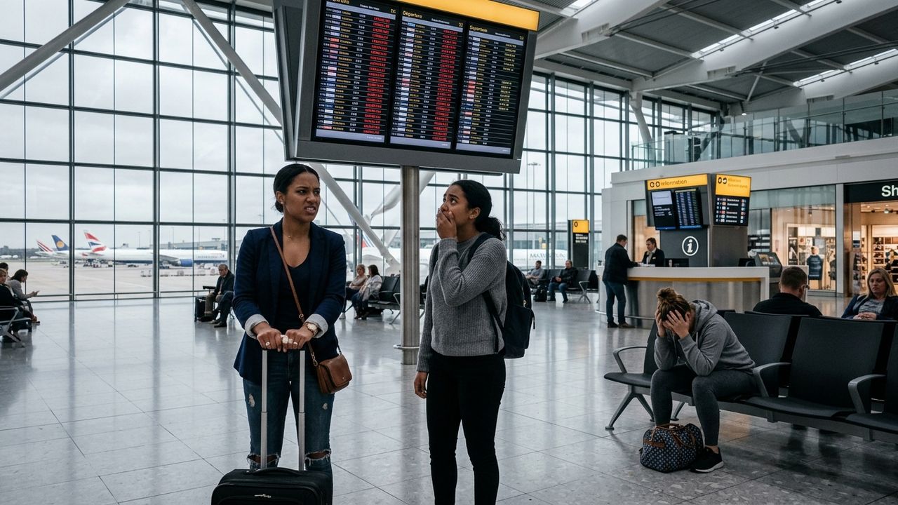 London Heathrow Flight Cancellations Disrupt 26 Services Across British Airways, Virgin Atlantic, and Major Carriers, Grounding Travelers to Europe and North America