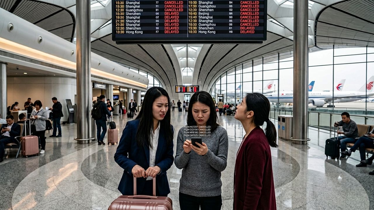 Beijing Daxing Airport Disruption: 9 Cancellations, 107 Delays Impact China Eastern, Air China, and International Routes on June 22