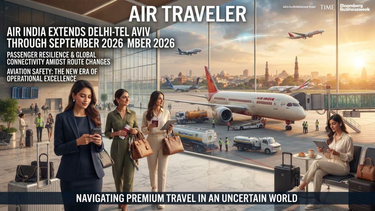 Air India Extends Delhi-Tel Aviv Flight Suspension Until September 2026