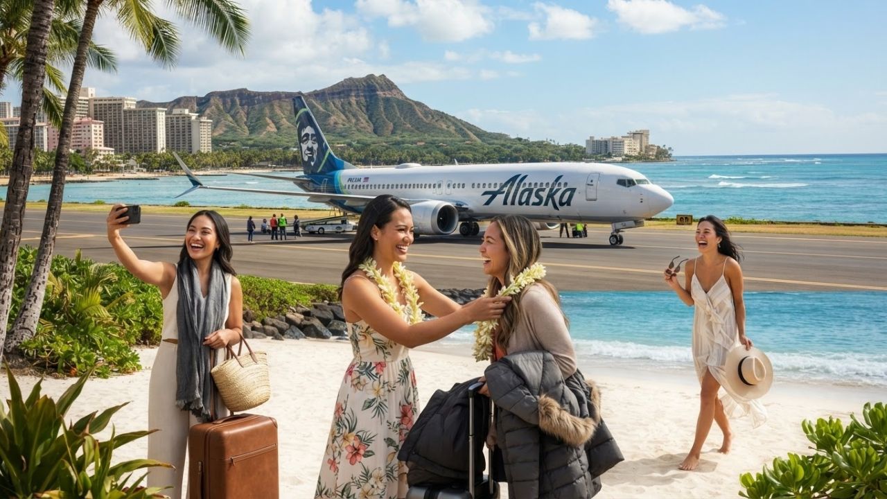 Alaska Airlines Launches Seasonal Nonstop Winter Flights Linking Boise and Spokane Directly to Honolulu Beginning December 2026
